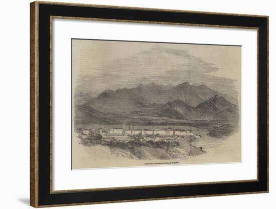 Town and Fortess of Arta, in Albania-null-Framed Giclee Print