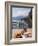 Town and Lakeside Cafe, Menaggio, Lake Como, Lombardy, Italian Lakes, Italy, Europe-Frank Fell-Framed Photographic Print