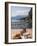 Town and Lakeside Cafe, Menaggio, Lake Como, Lombardy, Italian Lakes, Italy, Europe-Frank Fell-Framed Photographic Print