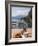 Town and Lakeside Cafe, Menaggio, Lake Como, Lombardy, Italian Lakes, Italy, Europe-Frank Fell-Framed Photographic Print