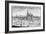 Town and Memorable Abbey of Saint-Denis (Engraving)-French-Framed Giclee Print