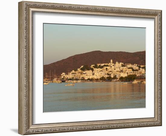 Town and Port, Adamas, Milos, Cyclades Islands, Greek Islands, Aegean Sea, Greece, Europe-Tuul-Framed Photographic Print