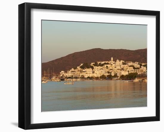 Town and Port, Adamas, Milos, Cyclades Islands, Greek Islands, Aegean Sea, Greece, Europe-Tuul-Framed Photographic Print