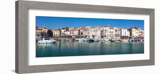 Town and port, Cassis, Bouches-Du-Rhone, Provence-Alpes-Cote D'Azur, France-null-Framed Photographic Print