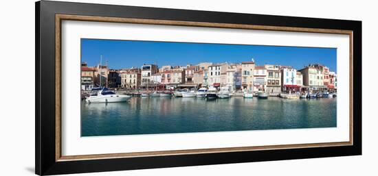 Town and port, Cassis, Bouches-Du-Rhone, Provence-Alpes-Cote D'Azur, France-null-Framed Photographic Print