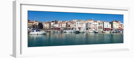 Town and port, Cassis, Bouches-Du-Rhone, Provence-Alpes-Cote D'Azur, France-null-Framed Photographic Print