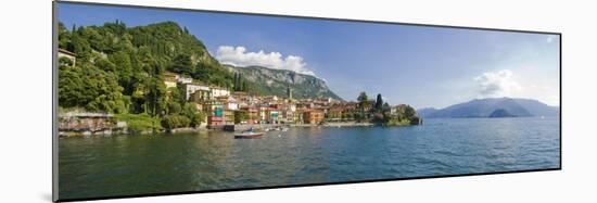 Town at the Lakeside, Lake Como, Como, Lombardy, Italy-null-Mounted Photographic Print