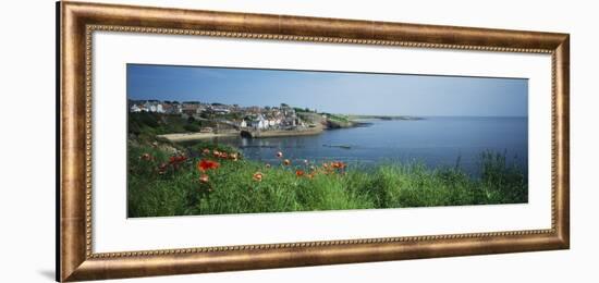 Town at the Waterfront, Crail, Fife, Scotland-null-Framed Photographic Print