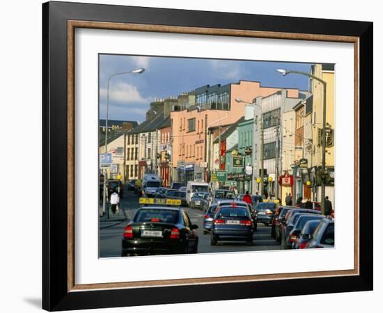 Town Centre, Galway, County Galway, Connacht, Eire (Ireland)-Bruno Barbier-Framed Photographic Print