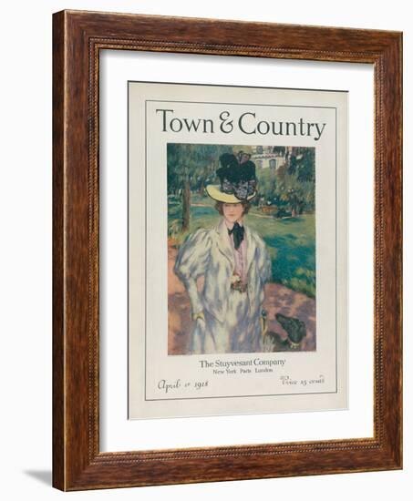 Town & Country, April 11, 1918-null-Framed Art Print