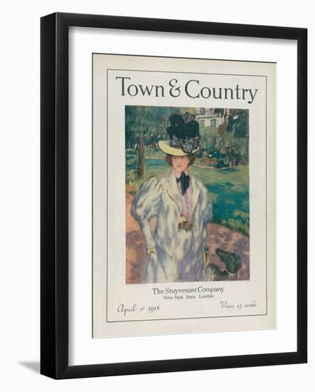 Town & Country, April 11, 1918-null-Framed Art Print