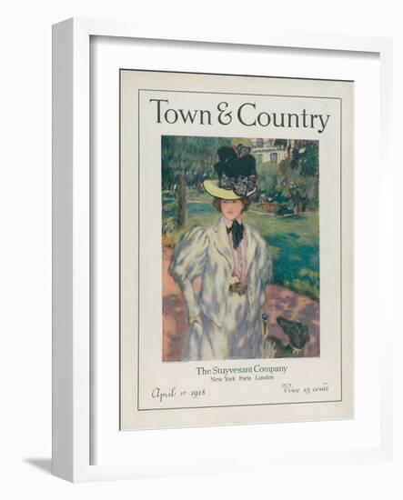 Town & Country, April 11, 1918-null-Framed Art Print