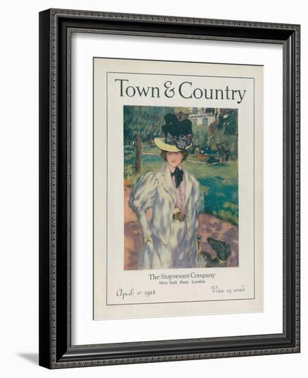 Town & Country, April 11, 1918-null-Framed Art Print