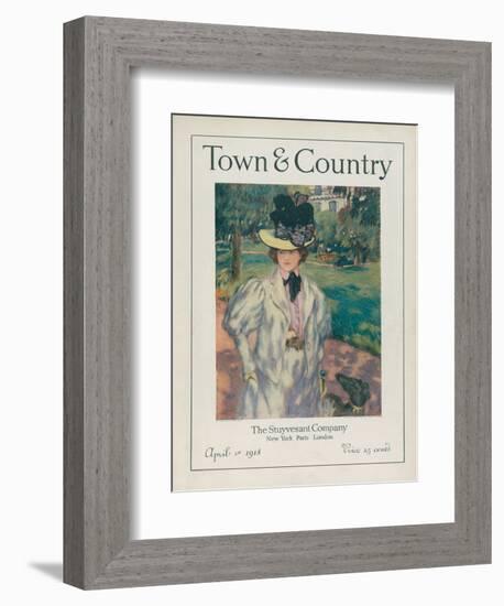 Town & Country, April 11, 1918-null-Framed Art Print