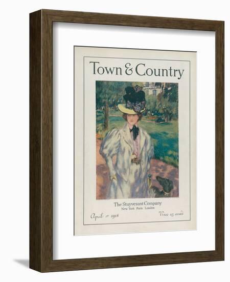 Town & Country, April 11, 1918-null-Framed Art Print