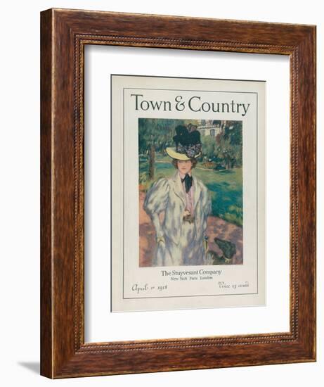 Town & Country, April 11, 1918-null-Framed Art Print