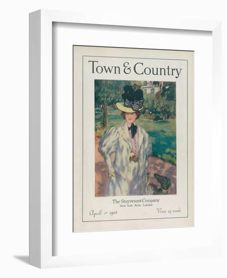 Town & Country, April 11, 1918-null-Framed Art Print