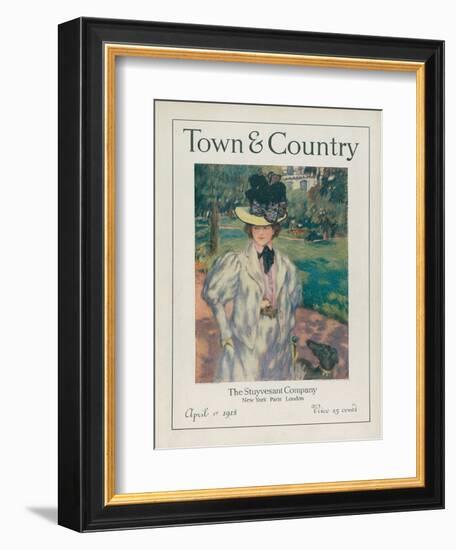 Town & Country, April 11, 1918-null-Framed Art Print