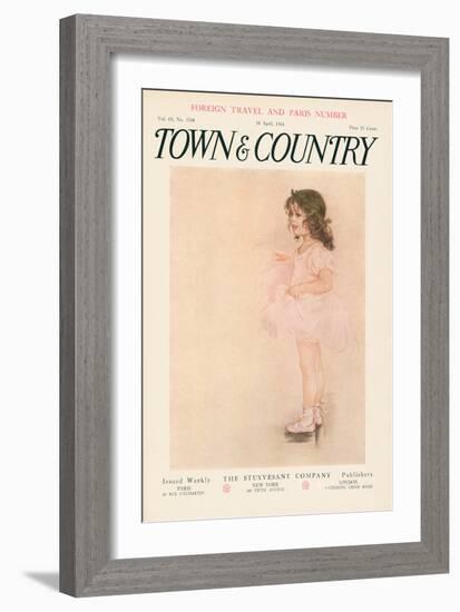 Town & Country, April 18th, 1914-null-Framed Art Print