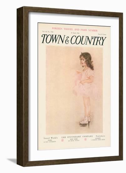 Town & Country, April 18th, 1914-null-Framed Art Print