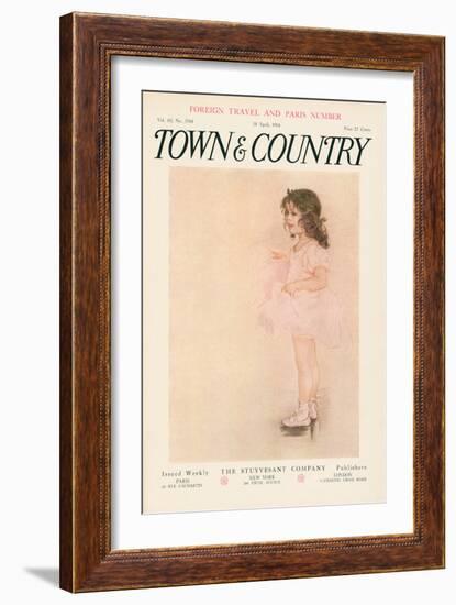 Town & Country, April 18th, 1914-null-Framed Art Print