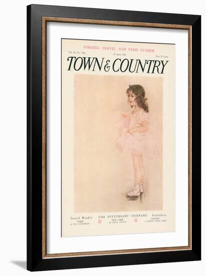 Town & Country, April 18th, 1914-null-Framed Art Print