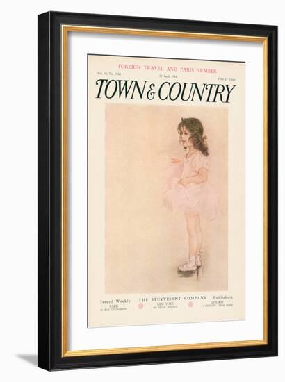 Town & Country, April 18th, 1914-null-Framed Art Print