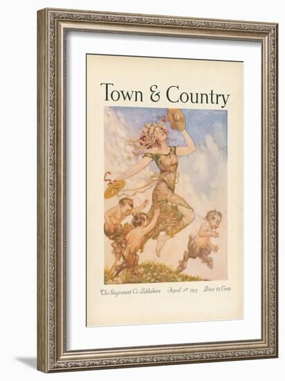 Town & Country, April 1st, 1915-null-Framed Art Print