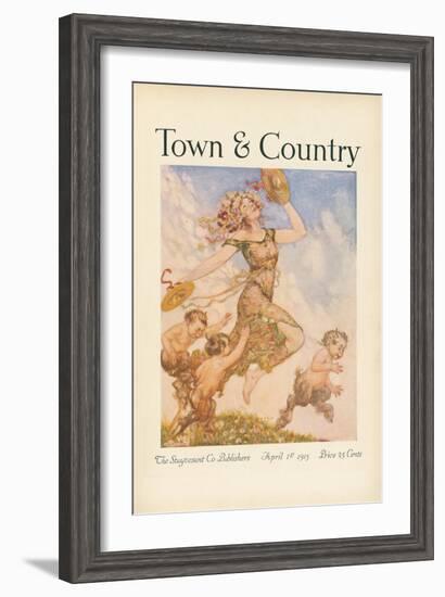 Town & Country, April 1st, 1915-null-Framed Art Print