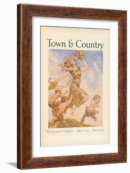 Town & Country, April 1st, 1915-null-Framed Art Print