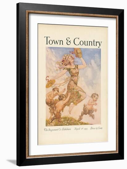 Town & Country, April 1st, 1915-null-Framed Art Print