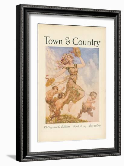 Town & Country, April 1st, 1915-null-Framed Art Print