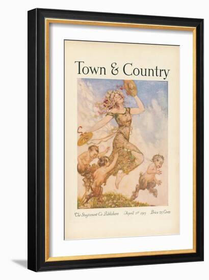 Town & Country, April 1st, 1915-null-Framed Art Print