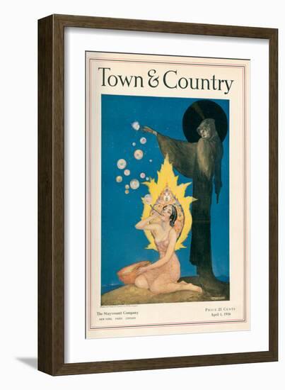 Town & Country, April 1st, 1916-null-Framed Art Print