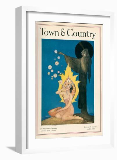 Town & Country, April 1st, 1916-null-Framed Art Print