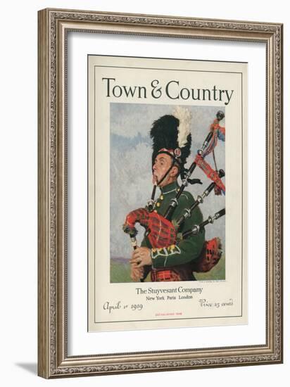 Town & Country, April 1st, 1919-null-Framed Art Print