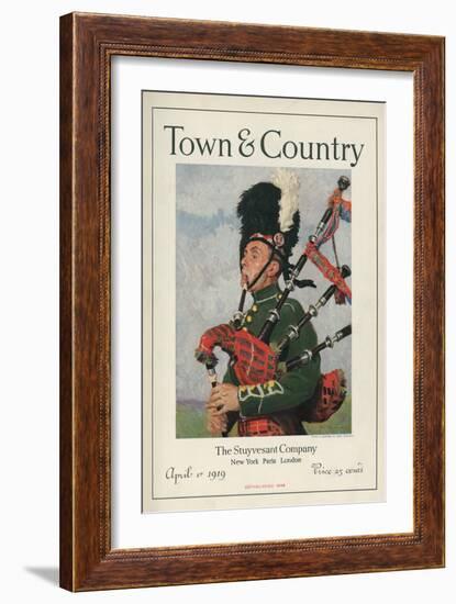 Town & Country, April 1st, 1919-null-Framed Art Print