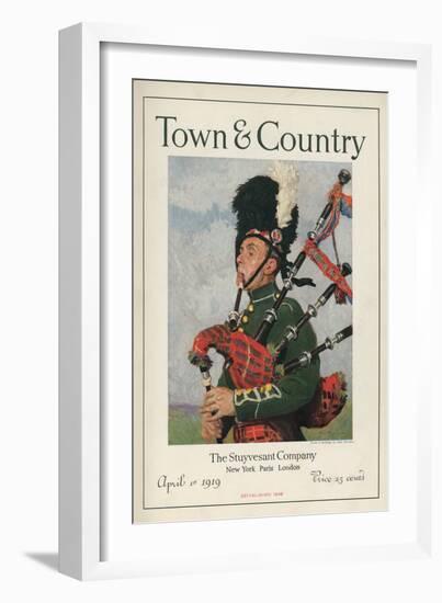 Town & Country, April 1st, 1919-null-Framed Art Print