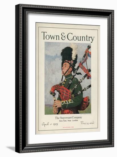 Town & Country, April 1st, 1919-null-Framed Art Print