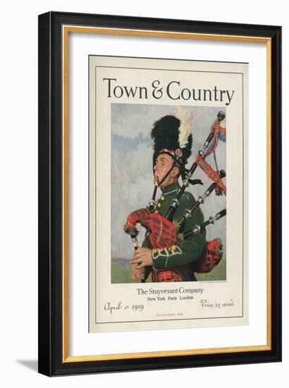 Town & Country, April 1st, 1919-null-Framed Art Print