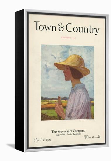 Town & Country, April 1st, 1923-null-Framed Stretched Canvas