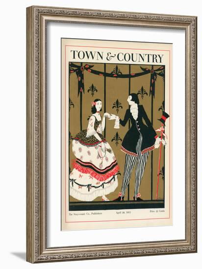 Town & Country, April 20th, 1915--Framed Art Print