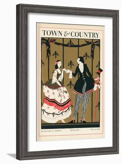 Town & Country, April 20th, 1915-null-Framed Art Print