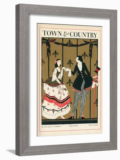 Town & Country, April 20th, 1915-null-Framed Art Print