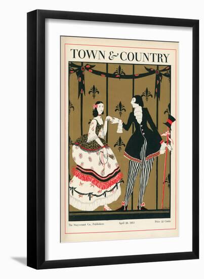 Town & Country, April 20th, 1915-null-Framed Art Print