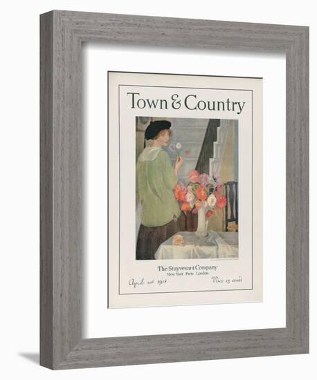 Town & Country, April 20th, 1918-null-Framed Art Print