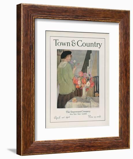 Town & Country, April 20th, 1918-null-Framed Art Print