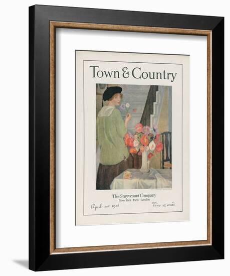 Town & Country, April 20th, 1918-null-Framed Art Print