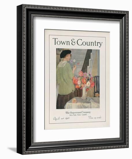 Town & Country, April 20th, 1918-null-Framed Art Print