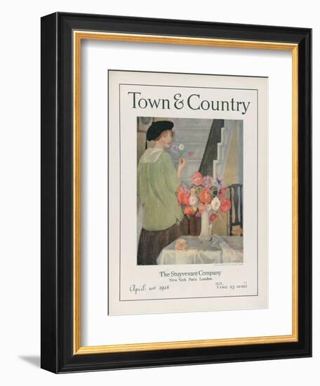 Town & Country, April 20th, 1918-null-Framed Art Print